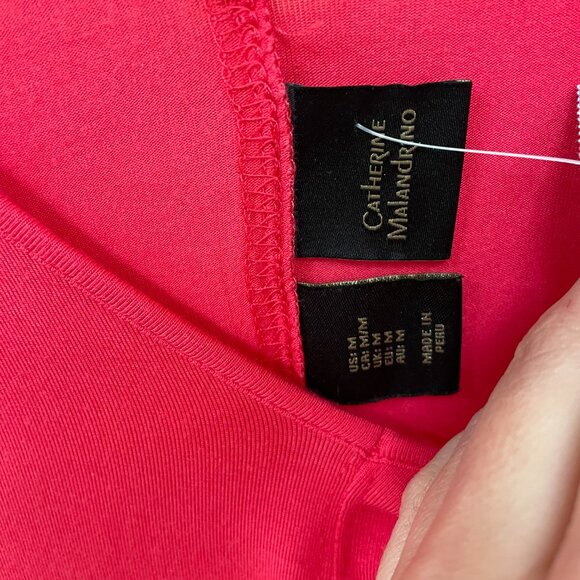 Catherine Malandrino Pink Top Size Medium - Picture 2 of 4